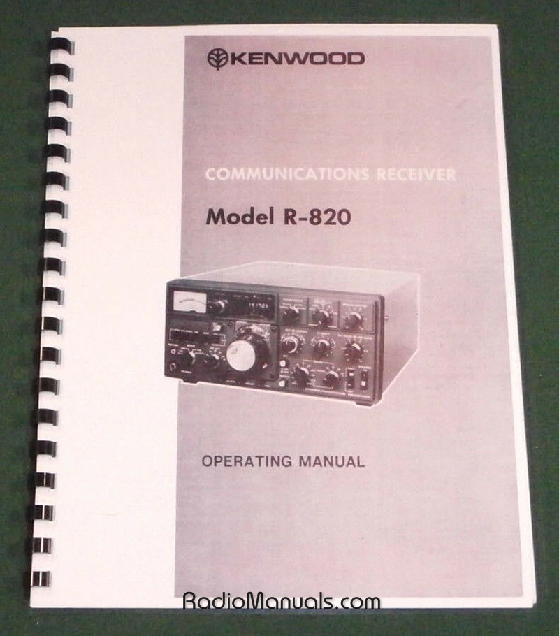 Kenwood R-820 Instruction Manual